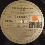 LP - Paul Edwin Roth , Margot Trooger - Das Sandmännchen Ist Da - Die Schönsten Geschichten Und Lieder Für Unsere Kleinen