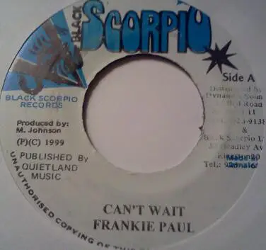 Paul Elliot / Frankie Paul - How Does It Feel / Can't Wait