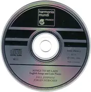 CD - Paul Esswood , Jürgen Hübscher - Songs To My Lady (English Songs & Lute Pieces)