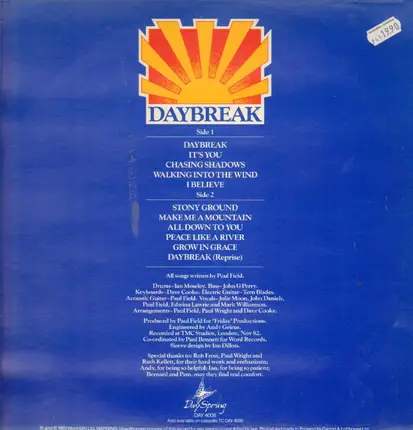 Paul Field - Daybreak