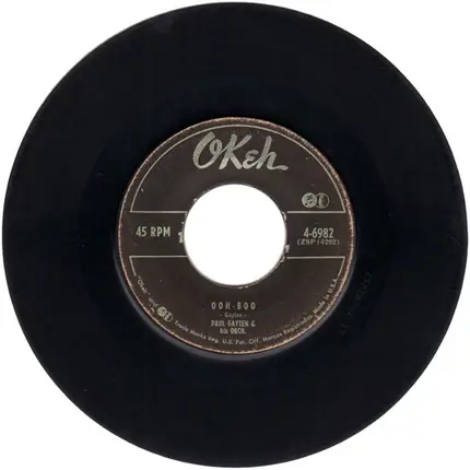 Paul Gayten & His Orchestra - Cow Cow Blues / Ooh Boo