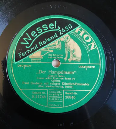 Paul Godwin Mit Seinem Künstler-Ensemble - Der Hampelmann