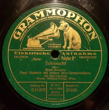 Paul Godwin Mit Seinen Jazz-Symphonikern - Zwei Rote Rosen, Ein Zarter Kuß / Sehnsucht