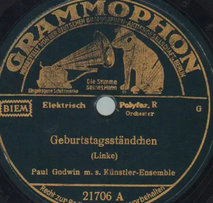 Paul Godwin - Geburtstagsständchen / Das Ist Der Tag Des Herrn