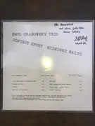 LP - Paul Grabowsky Trio - Contact Sport  Midnight Waltz