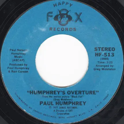 Paul Humphrey - Humphrey's Overture / Bionic Salsa