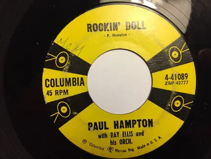 Paul Hampton With Ray Ellis And His Orchestra - Rockin' Doll / Please Love Me