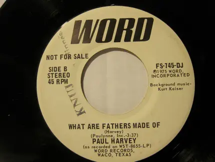 Paul Harvey - Wanted--A Portrait