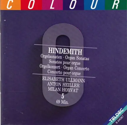 Hindemith - Orgelsonaten · Organ Sonatas · Sonates Pour Orgue / Orgelkonzert · Organ Concerto · Concerto Pour O