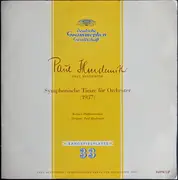 10'' - Hindemith - Symphonische Tänze Für Orchester - Mono, Gatefold
