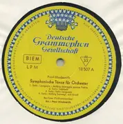 LP - Hindemith · Berliner Philh. - Symphonische Tänze Für Orchester / Sinfonie »Mathis Der Maler« - tulip rim, mono