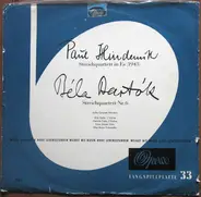 Hindemith / Bartók / Das Keller Quartett - Streichquartett In Es (1943) / Streichquartett Nr. 6