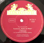 LP - Hindemith / Bartók - Symphonie 'Mathis Der Maler' / Divertimento Für Streichorchester