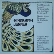Double LP - Hindemith / Jenner - Konzert Für Violoncello Und Orchester Es-Dur Op. 3 / Serenade Für Orchester A-Dur