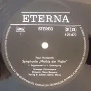 LP - Paul Hindemith / Witold Lutoslawski - Mathis Der Maler / Trauermusik Dem Gedenken Béla Bartóks