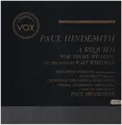2x 10'' - Paul Hindemith - A Requiem For Those We Love - Book-like Gatefold