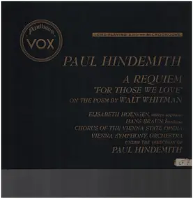 Paul Hindemith - A Requiem For Those We Love