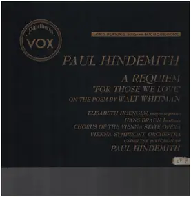 Paul Hindemith - A Requiem For Those We Love