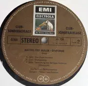 LP - Paul Hindemith / Béla Bartók - Herbert Von Karajan / Berliner Philharmoniker - Mathis Der Maler / Musik Für Saiteninstrumente, Schlagzeug Und Celesta