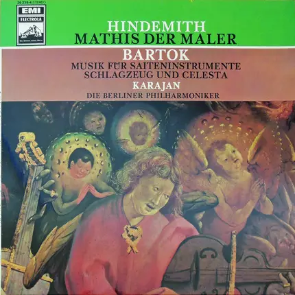 Paul Hindemith / Béla Bartók , Herbert Von Karajan , Berliner Philharmoniker - Mathis der Maler / Musik für Saiteninstrumente, Schlagzeug und Celesta