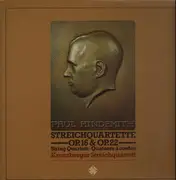 LP - Paul Hindemith - Streichquartette op.16 & 22, Kreuzberger Streichquartett