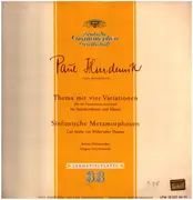 LP - Paul Hindemith - Thema mit vier Variationen / Sinfonische Metamorphosen - Tulip Rim + MONO