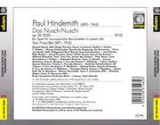 CD - Hindemith - Das Nusch-Nuschi