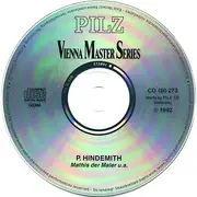 CD - Paul Hindemith - Mathis Der Maler • Pittsburgh • Metamorphosen
