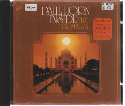 Paul Horn - Inside The Taj Mahal And Inside II