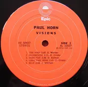 LP - Paul Horn - Visions
