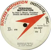 7inch Vinyl Single - Paul J. Meyer - Personal Motivation