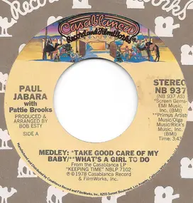 Paul Jabara With Pattie Brooks - Medley: Take Good Care Of My Baby / What's A Girl To Do