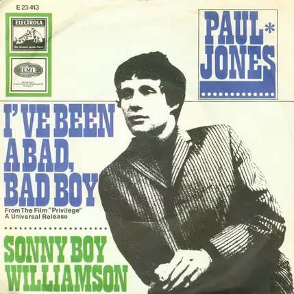 Paul Jones - I've Been A Bad Bad Boy / Sonny Boy Williamson