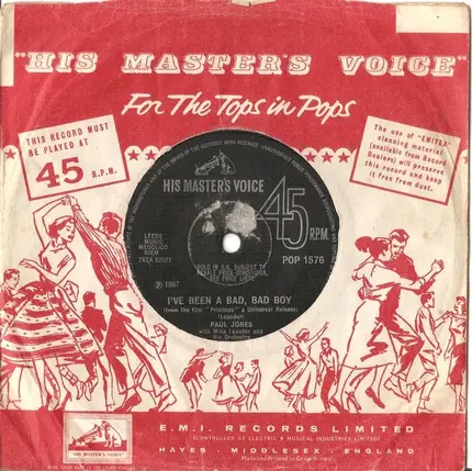 Paul Jones - I've Been A Bad Bad Boy / Sonny Boy Williamson