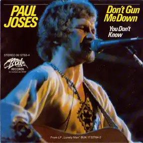 paul joses - Don't Gun Me Down