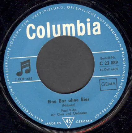 Paul Kuhn - Eine Bar Ohne Bier