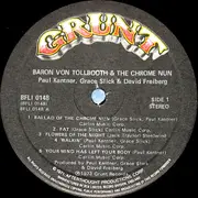 LP - Paul Kantner , Grace Slick & David Freiberg - Baron Von Tollbooth & The Chrome Nun
