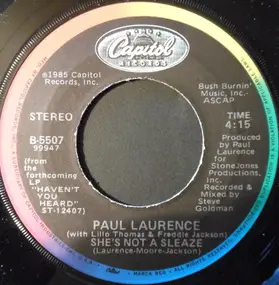 Paul Laurence - She's Not A Sleaze