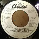 7inch Vinyl Single - Paul Laurence - She's Not A Sleaze