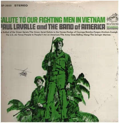 Paul Lavalle And His Band - Salute To Our Fighting Men In Vietnam
