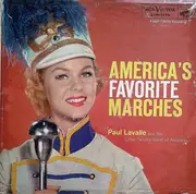 LP - Paul Lavalle And The Cities Service Band Of America - America's Favorite Marches - Red Labels
