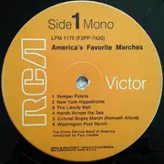 LP - Paul Lavalle And The Cities Service Band Of America - America's Favorite Marches - Red Labels
