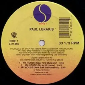 Paul Lekakis - My House