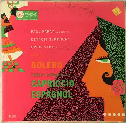 Paul Paray • Detroit Symphony Orchestra - Ravel's Boléro ● Rimsky - Korsakov's Capriccio Espagnol