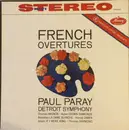 LP - Paul Paray /  Detroit Symphony Orchestra - French Overtures
