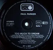LP - Paul Parker - Too Much To Dream