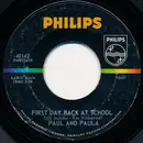 7inch Vinyl Single - Paul & Paula - First Day Back At School