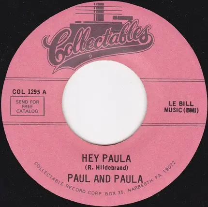 Paul & Paula - Hey Paula / Young Lovers