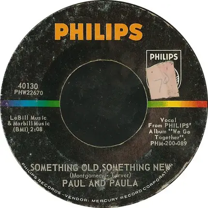 Paul & Paula - Something Old, Something New