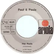 7inch Vinyl Single - Paul & Paula - Hey Paula / Young Lovers